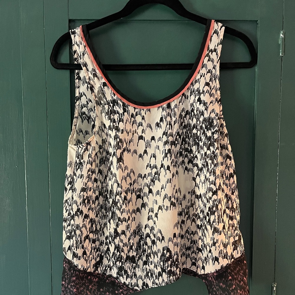 Silence and Noise multicolored top